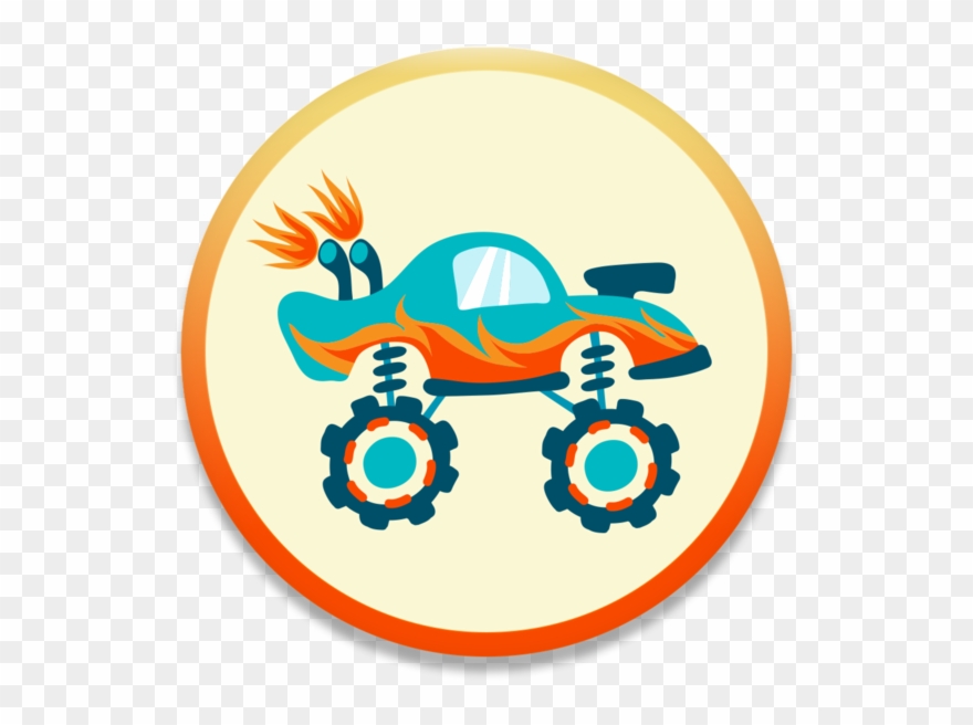 Monster Trucks For Babies On The Mac App Store - Truck Clipart