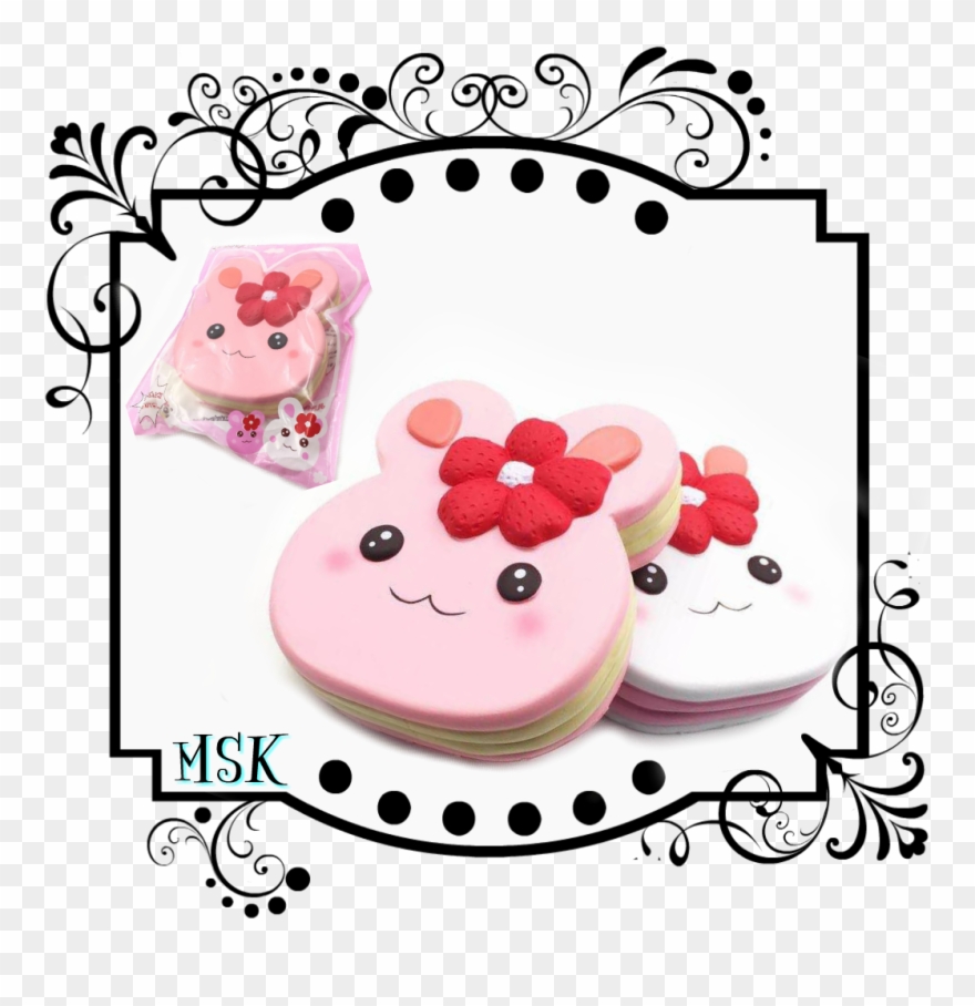 Squishyfun Rabbit Jumbo Pancake Squishy - Tim Holtz Stamper's Anonymous Collection Stamp & Clipart