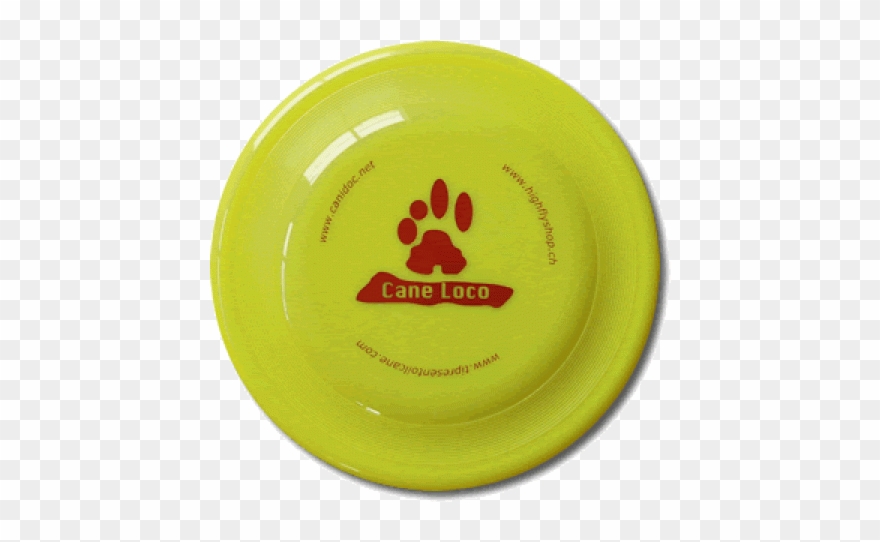 Wham-o Frisbee® Fastback Caneloco Yellow - Volantini Dog Sitter Clipart