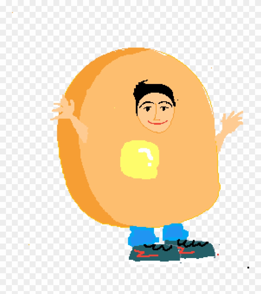 Pancake Man - Illustration Clipart