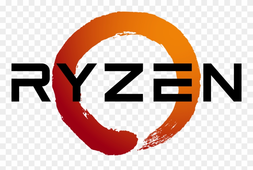 There's - Amd Ryzen Logo Png Clipart