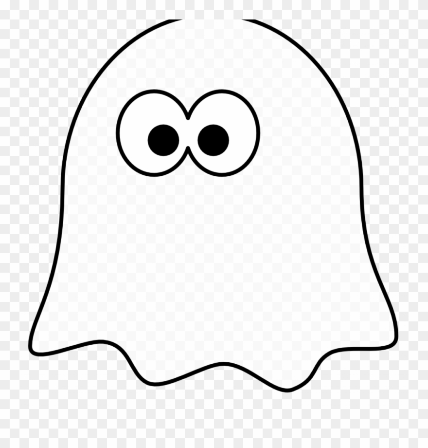 Premium Christmas Ghost Coloring Pages 28 Candles 2 - Ghost Clip Art - Png Download