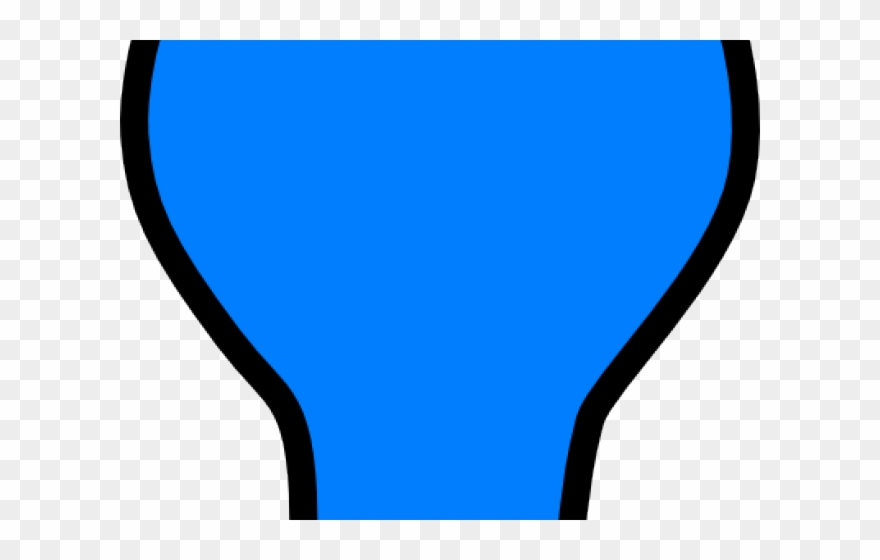 Light Blue Clipart Blue Lamp - Png Download