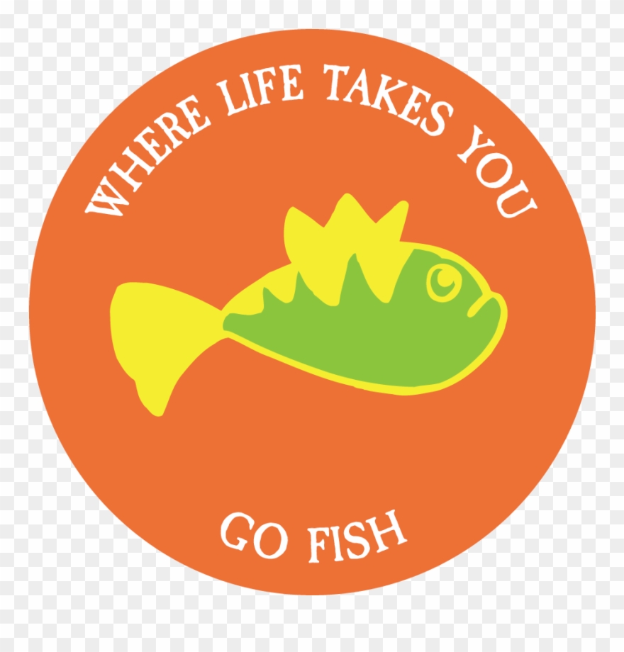Wlty Fish "go Fish" Decal - Car Clipart