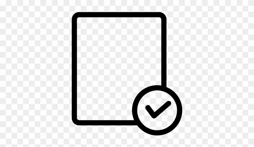 Right File Rubber Stamp - Drawing Clipart