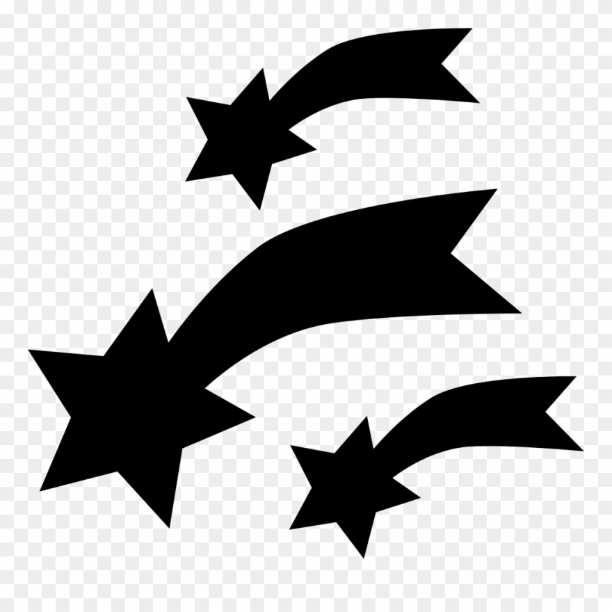 - Siluetas De Estrellas De Navidad , Png Download Clipart
