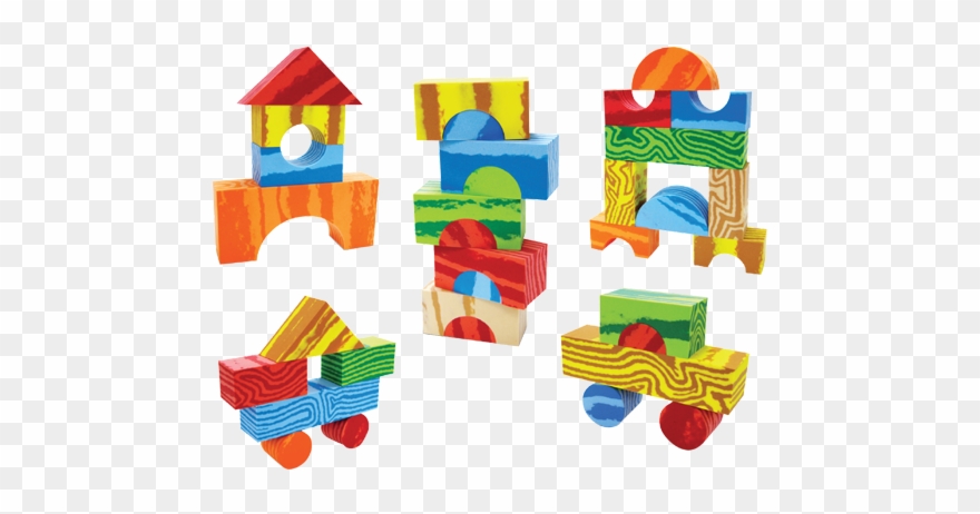 1718 › Wood-d Foam Blocks - Keine Softbausteine, 32-teilig Bausteine, Schaumstoff, Clipart
