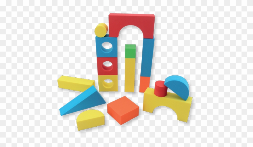 1728 › Eva Colour Foam Blocks - Ethylene-vinyl Acetate Clipart