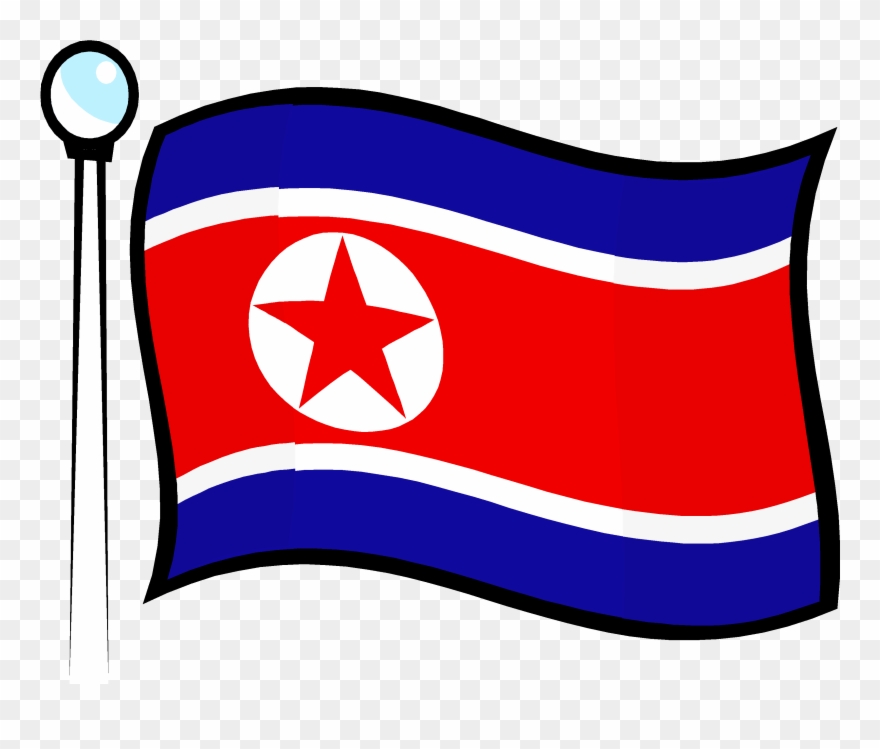 North Korea - South Korea Flag Emoji Png Clipart