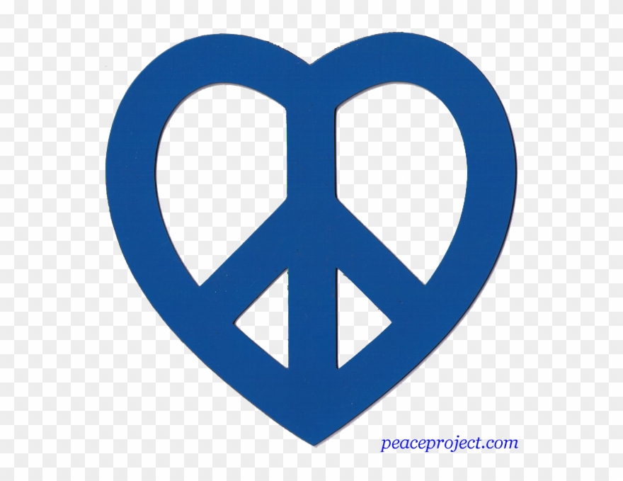May 27, Peace Signs, Silhouettes, Clip Art, Sunshine, - Peace Signs And Hearts - Png Download