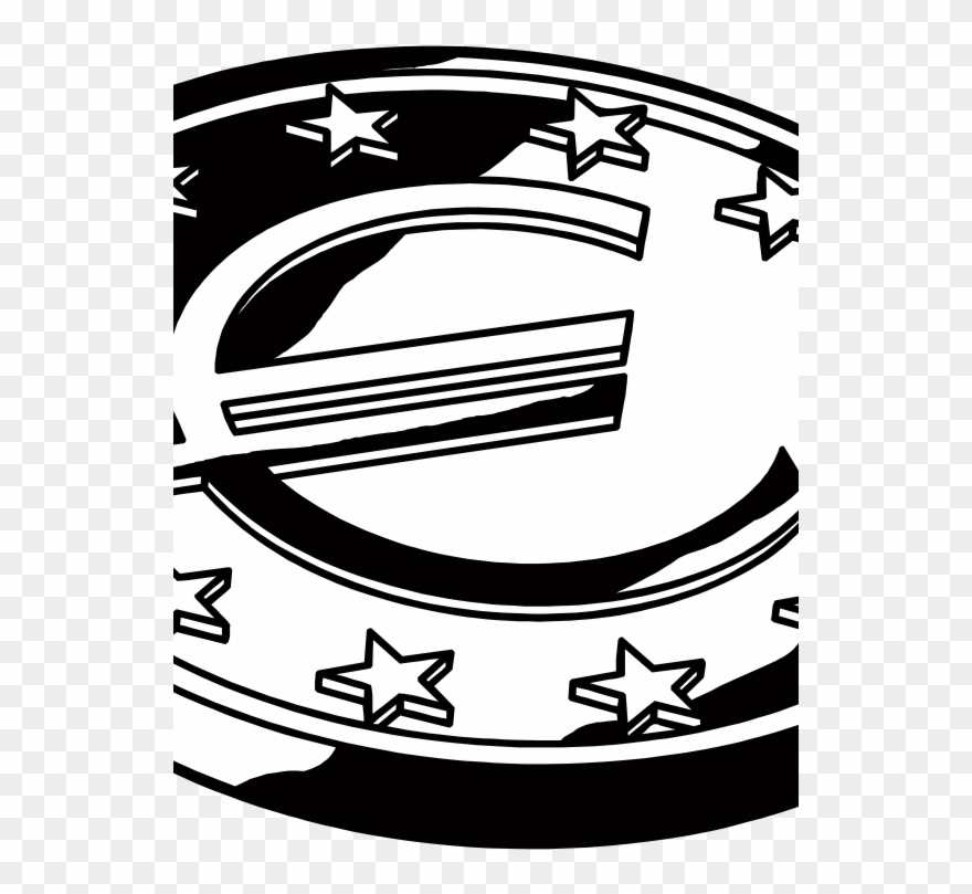 Colored Free Euros - Euro Clipart - Png Download