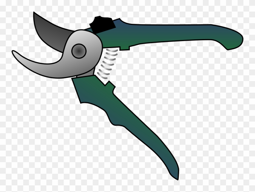 Free Screwdriver Free Vegetable Peeler Free Bypass - Pruning Shears Clipart - Png Download