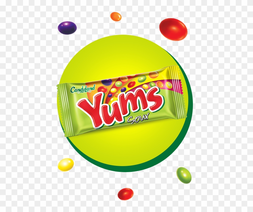 Yums Sour - Circle Clipart
