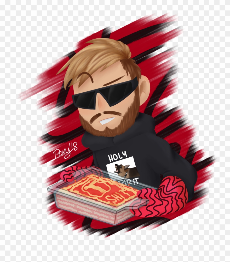 Link - - Pewdiepie Fanart Bitch Lasagna Clipart