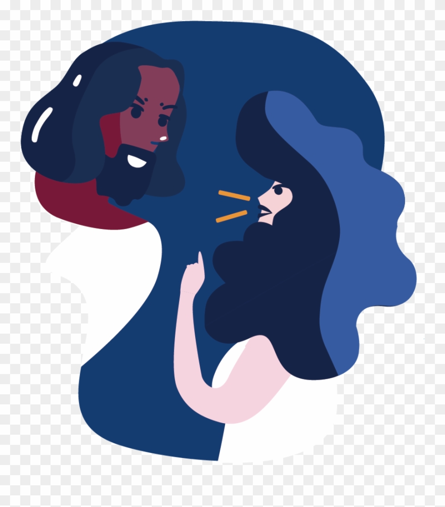 Quarrel With Bog - Illustration Clipart