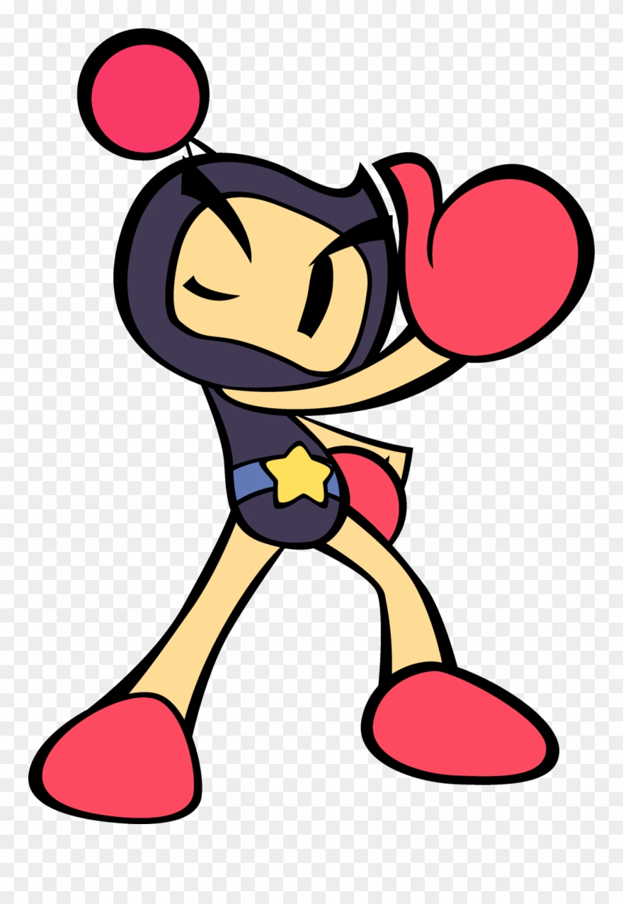 Super Bomberman R The Sailorbomber - Super Bomberman R Black Bomberman Clipart