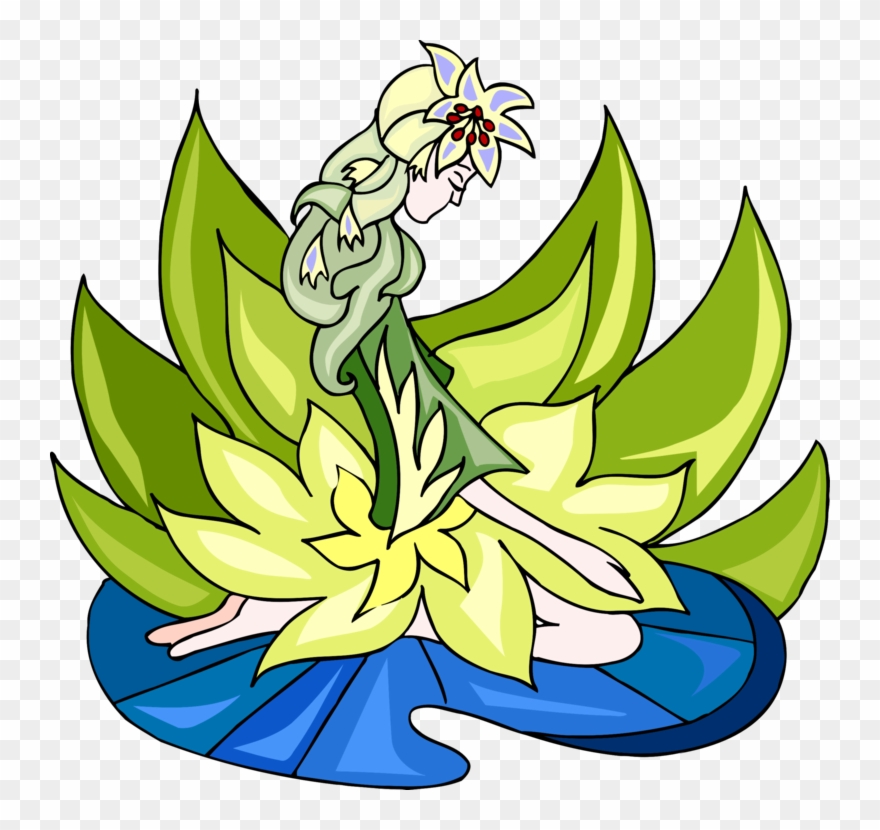 Floral Design Dancer - Clip Art - Png Download