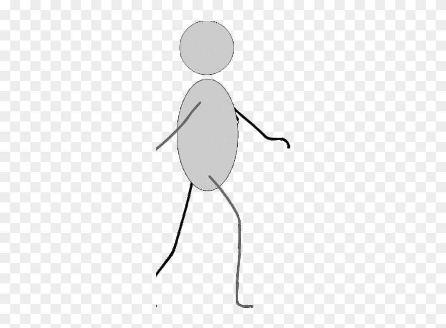 And Then Drew The Legs And Arms Freehand - Illustration Clipart