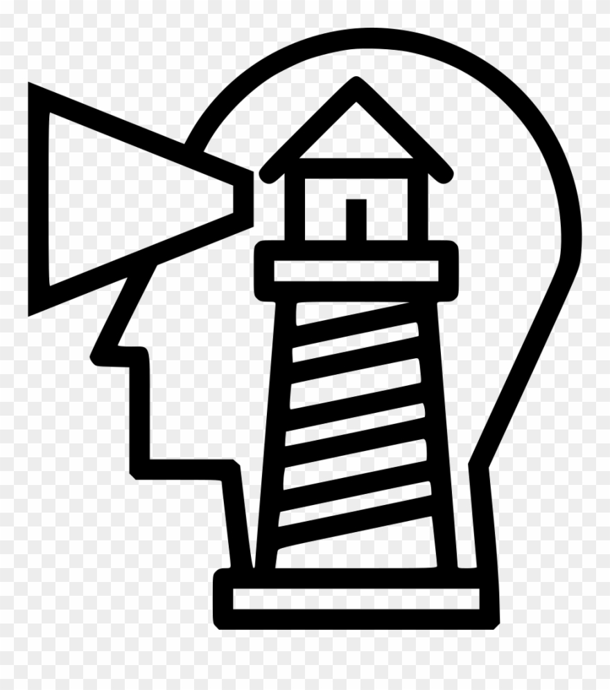 Sea Tower Light House Building Business Vision Comments - Light Tower Icon Png Clipart