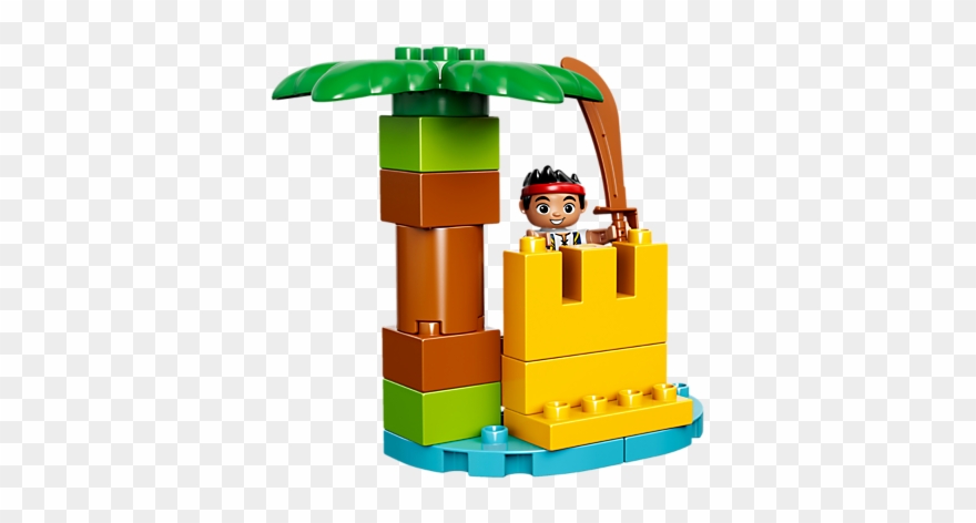 Jake And The Never Land Pirates Treasure Island - Lego Duplo 10604 Jake And The Never Land Pirates Treasure Clipart