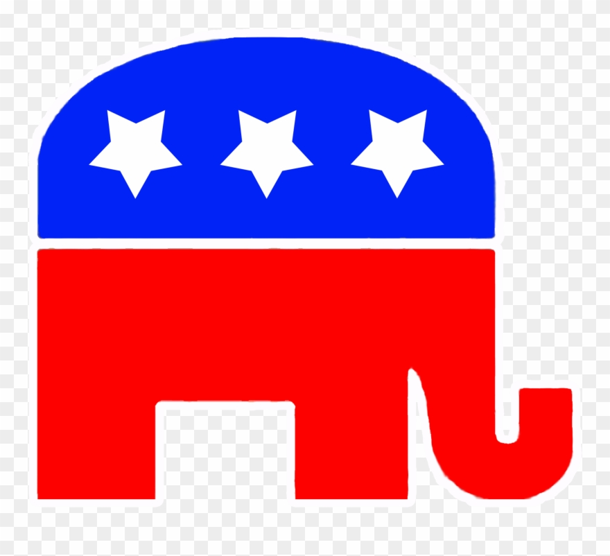 Logo Of The Republican Party - Republican Elephant Clip Art - Png Download