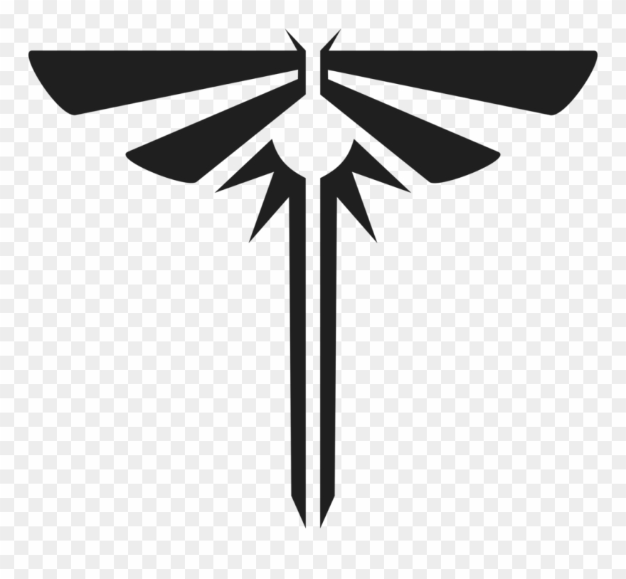 Firefly Svg Us Last Banner Royalty Free Download - Last Of Us Firefly Logo Png Clipart