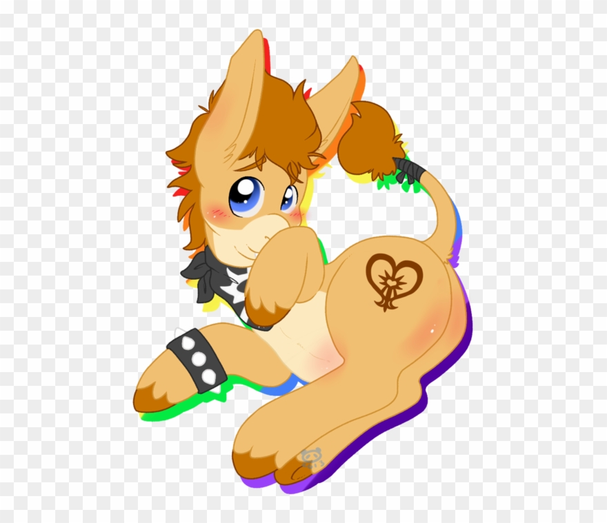 Questionablepanda, Blushing, Donkey, Jackass, Oc, Oc - Jackass Clipart