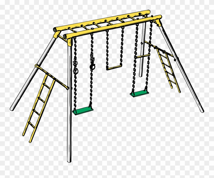 Exposing - Free Clipart Swing Set - Png Download