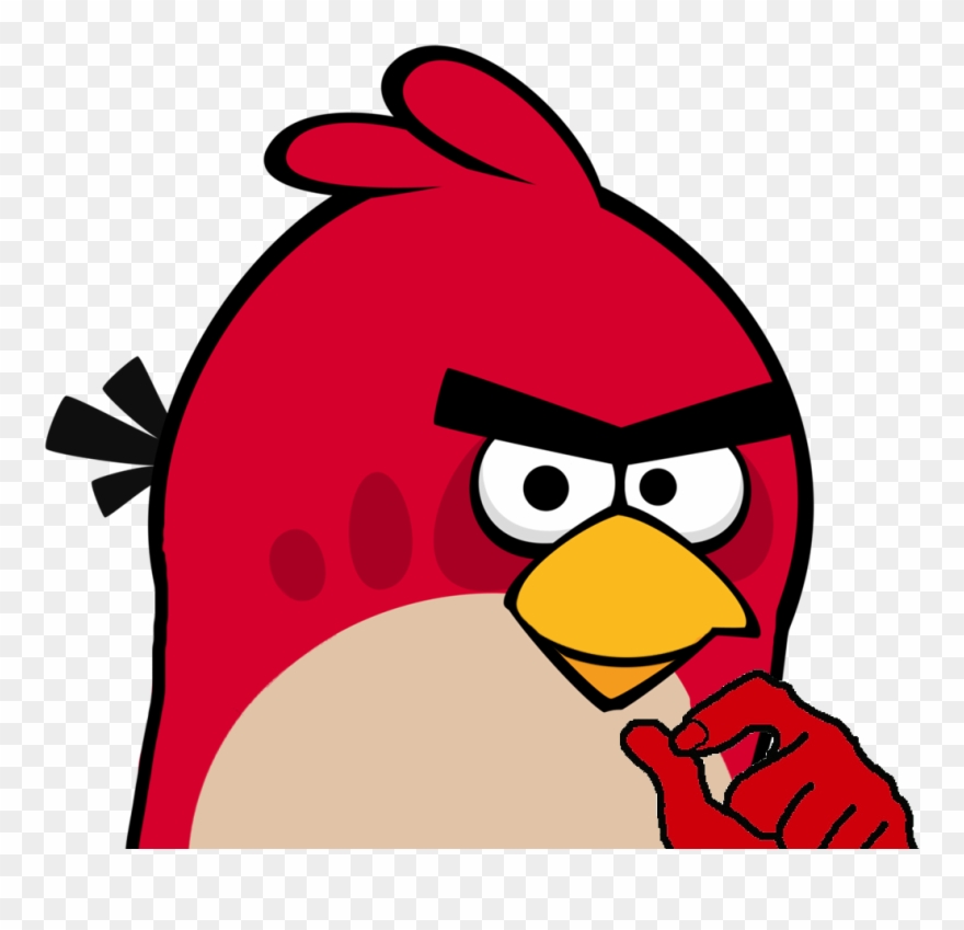 Post - Red Angry Birds Star Wars Clipart