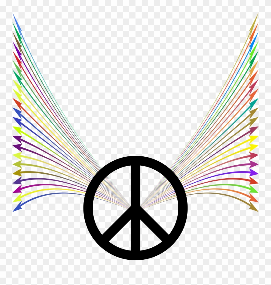 Big Image - Peace Symbol Graffiti Clipart