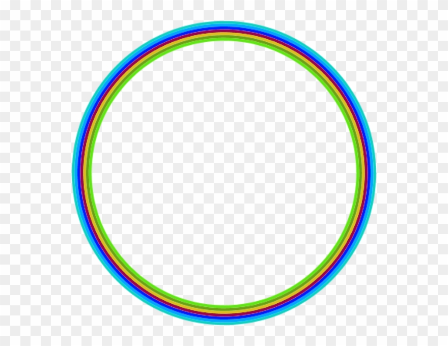 Rainbow Circle Clipart - Png Download