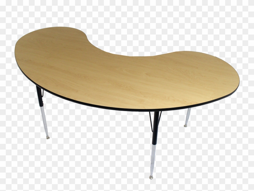 Multipurpose Table -kidney Shaped Clipart