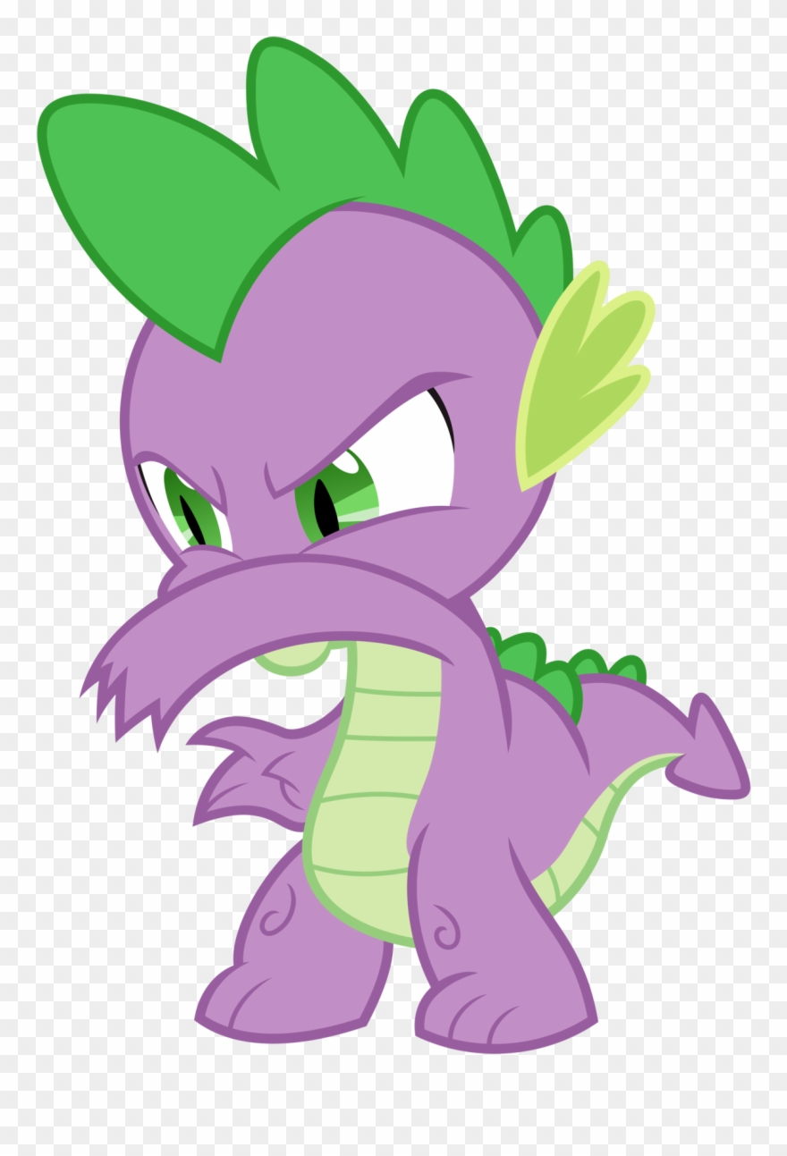 Best Free Mlp Spike Vector File Free - Spike My Little Pony Friendship Clipart