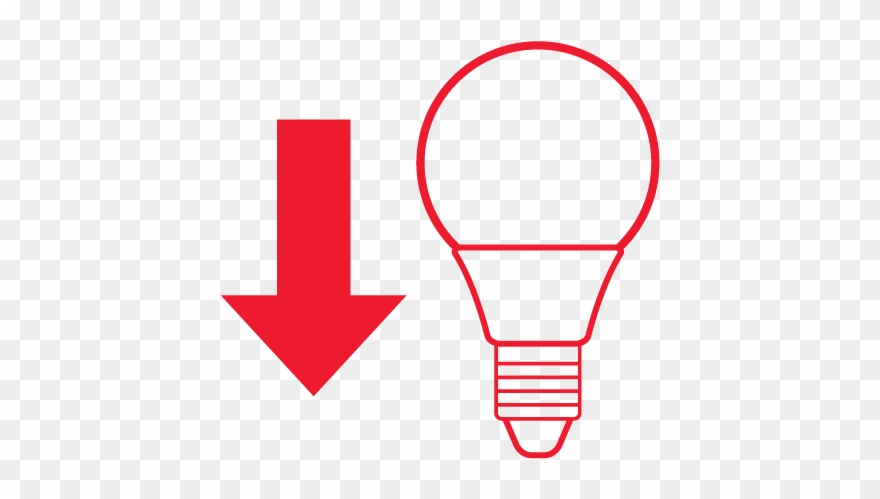 Uselessenergy Lowerbill - Led Lamp Clipart