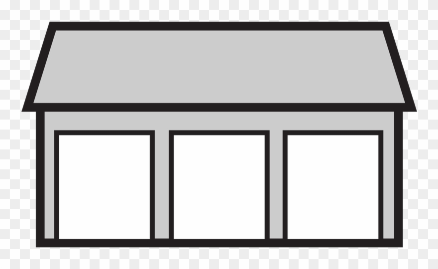 3 Car Garage - St. Louis Clipart