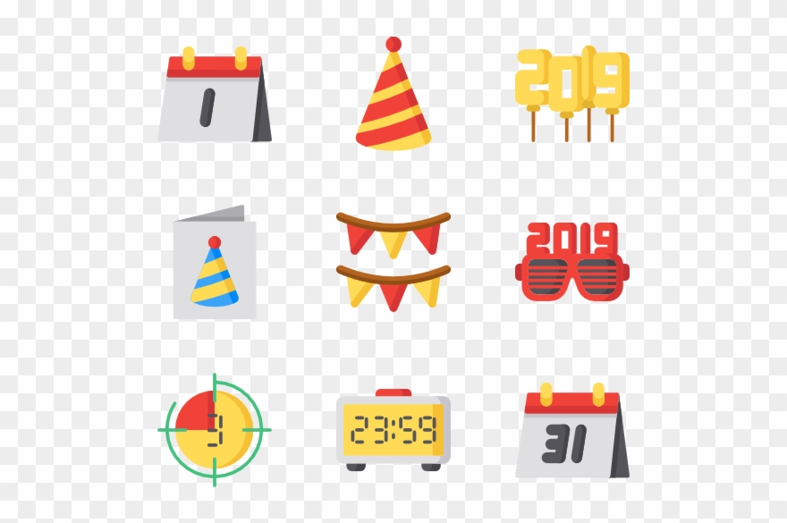 New Year - Icon Clipart