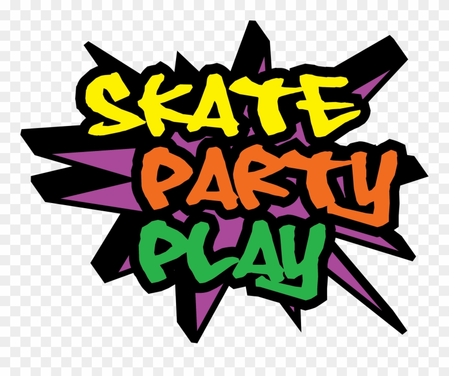 Skate Party Play Clipart