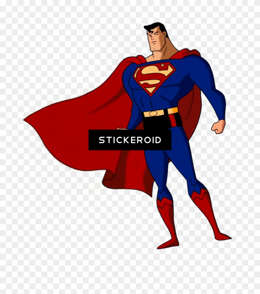 Superman Hd - Justice League Superman Fan Tanktop Clipart