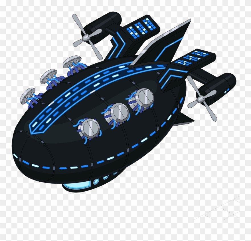 Decoration Blimp@4x - Family Guy The Quest For Stuff Construction Clipart