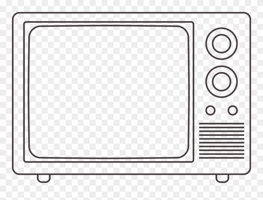 High School - Students - Tv Sketch Clipart