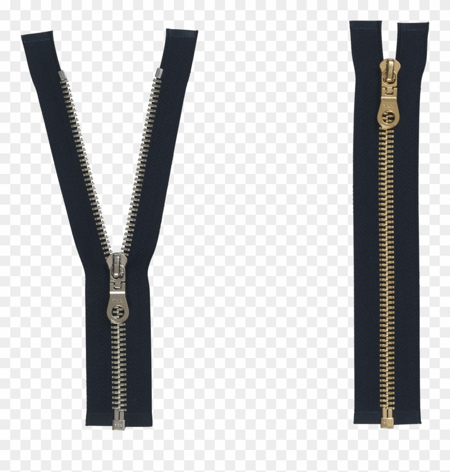 Zipper Transparent Clip Black And White Download - Portable Network Graphics - Png Download