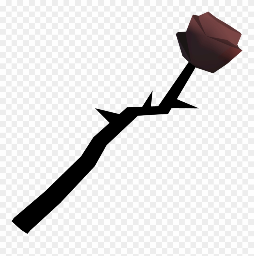 The Rosethorn Wand Is A Holiday Item Obtained By Trading - Wiki Clipart
