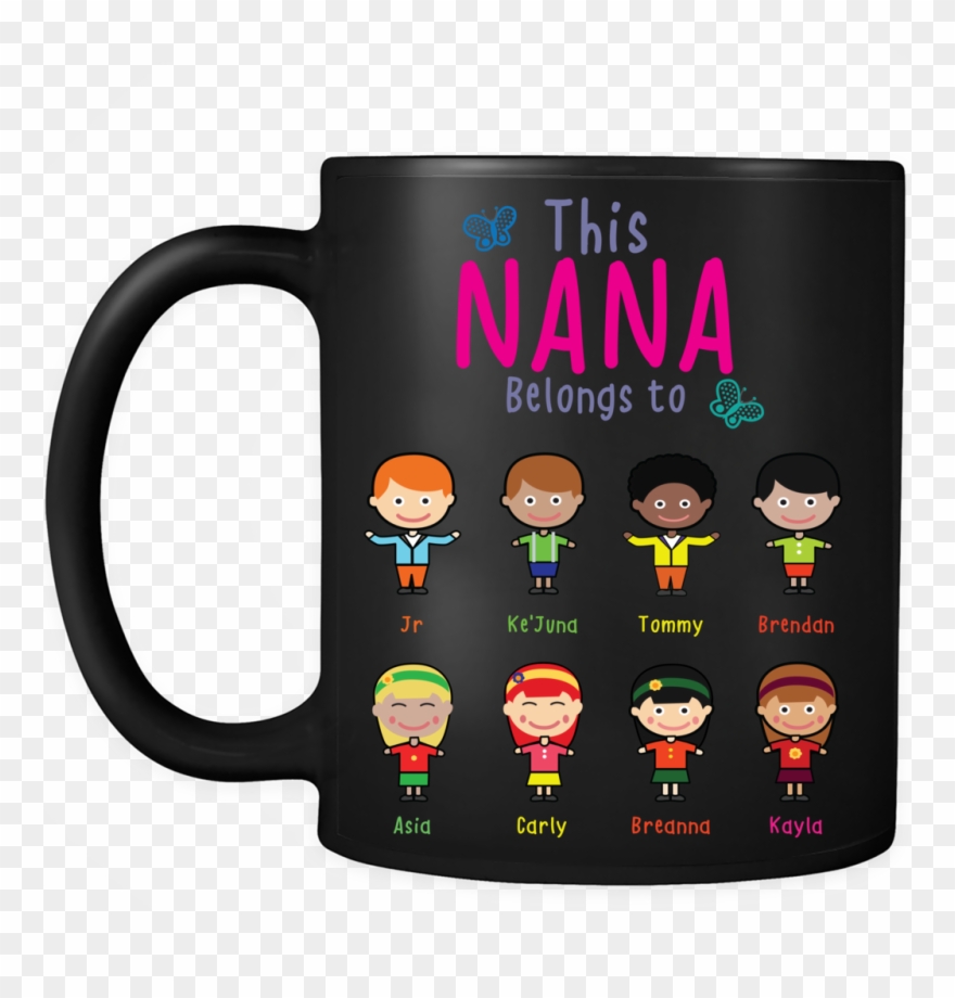 Buy This Nana Belongs To Personalized Coffee Mugs High Clipart