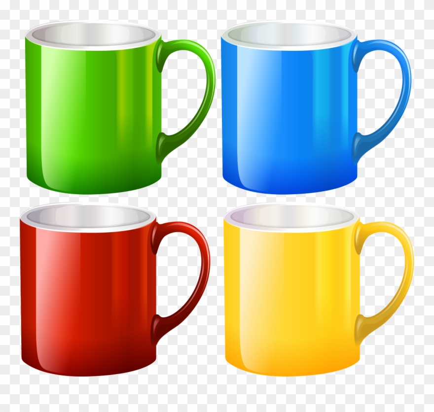 Graphic Transparent Library Red And Blue Yellow Green - Rojo Azul Verde Amarillo Clipart