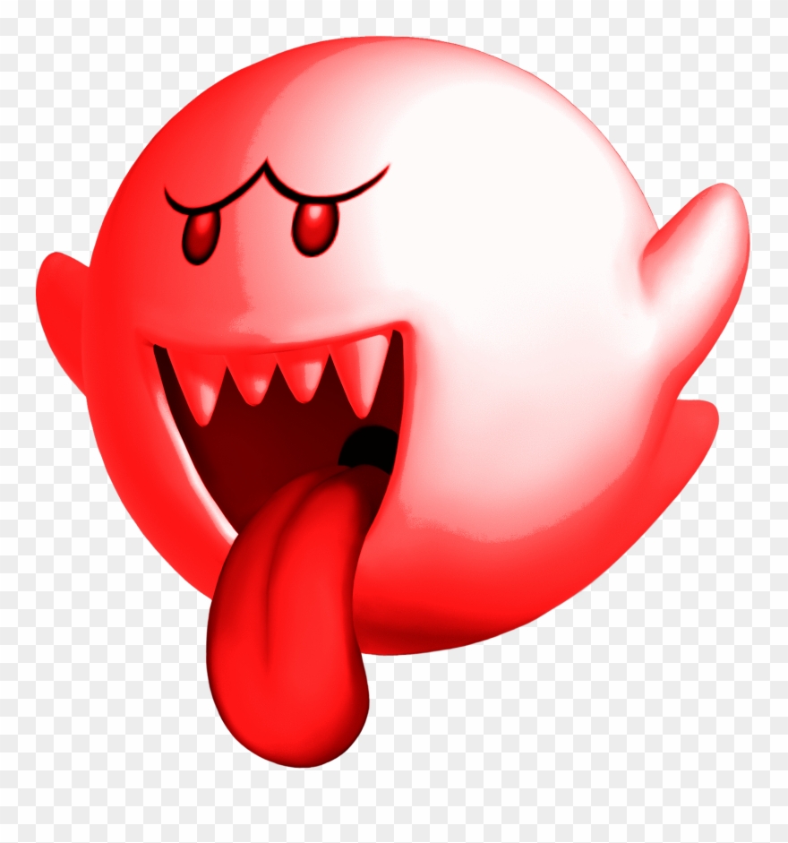 Tongue Who Breaths Fire Fire Boo - Boo Koopa Clipart