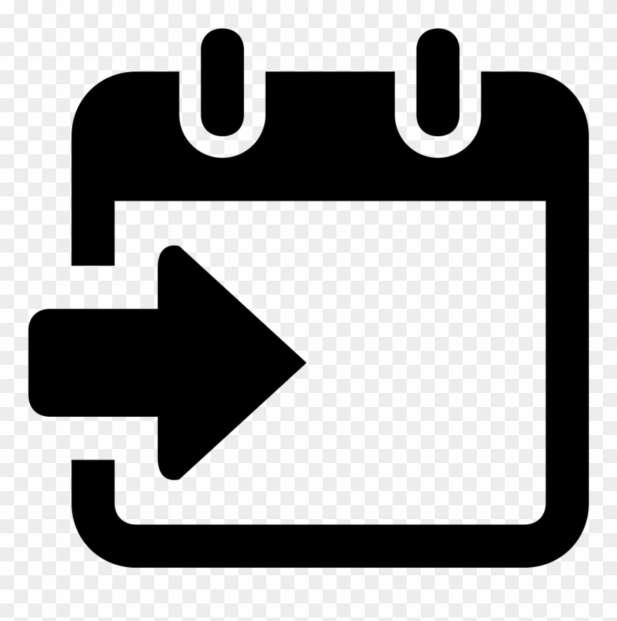 Clipart Fall Save The Date - Icono Fecha Png Transparent Png