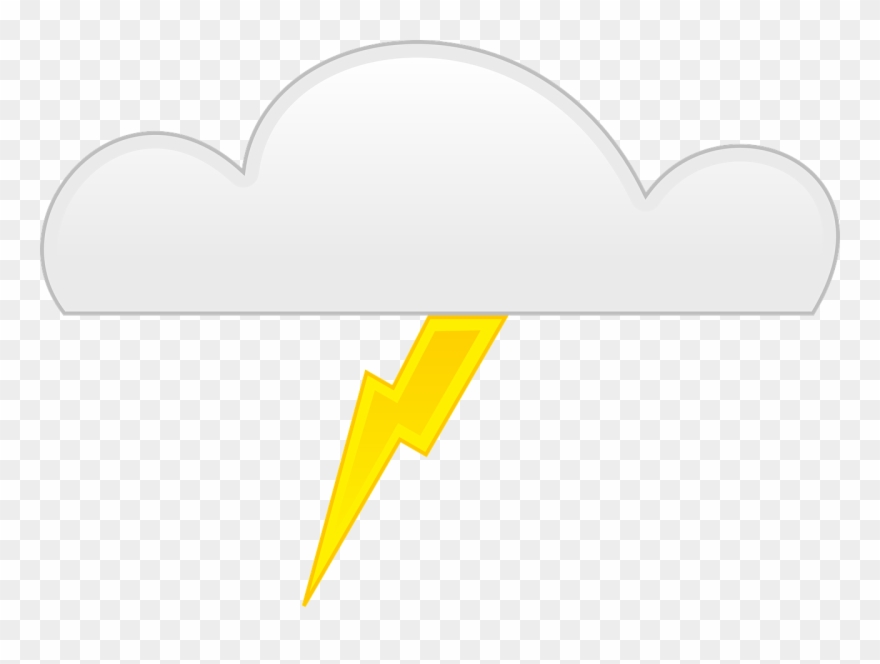 Jousting Lance Free Thunder - Thunder Cartoon Clipart