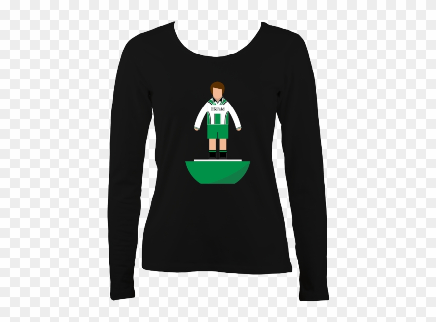 Table Football 'plymouth Argyle 1997 Away' Ladies Long - Long-sleeved T-shirt Clipart