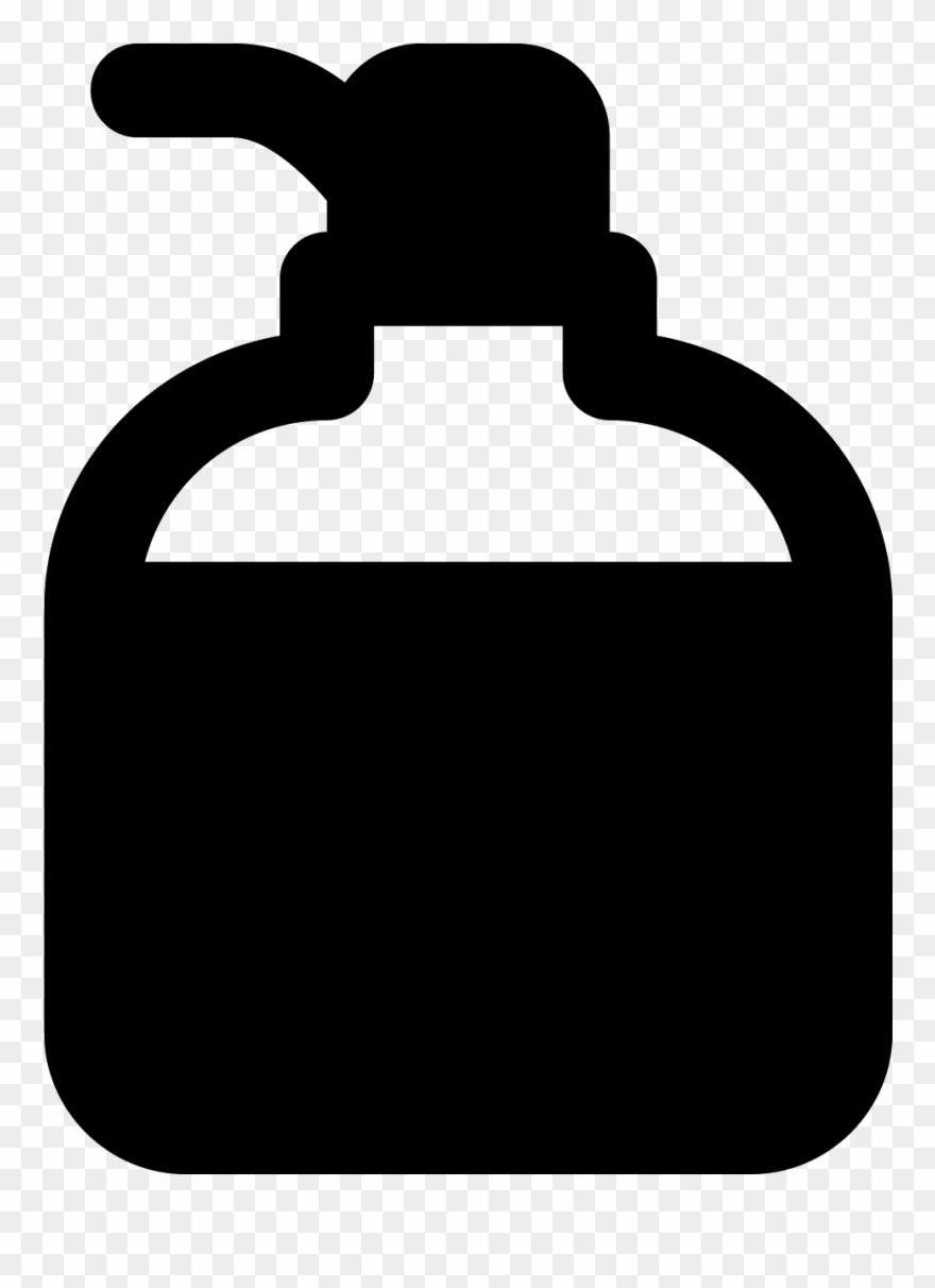 Soap Dispenser Icon - Bottle Clipart