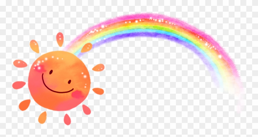 Freetoedit Sun Sunshine Rainbow - 可愛 太陽 Clipart